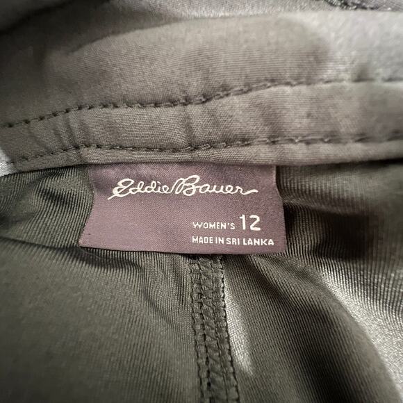 Eddie Bauer Women's Adventurer 2.0 Travel Athletic Skort Dark Gray | Size 12 - Picture 6 of 13